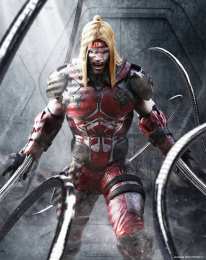 Открытки с Красным Омегой Открытки с Красным Омегой врагом Росомахи из комиксов Марвел.