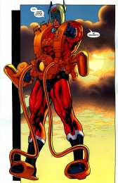 Открытки с Орионом Открытки с Орионом врагом Супермэна скачать бесплатно.      