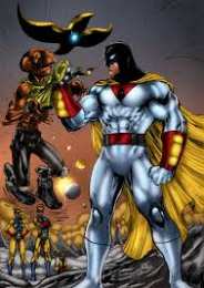 Открытки с Космическим Призраком Открытки с Космическим Призраком из комиксов ДС скачать бесплатно.