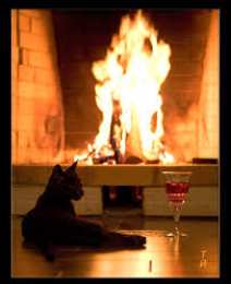 Открытки с камином Открытки с камином анимационные. Открытки с камином gif.