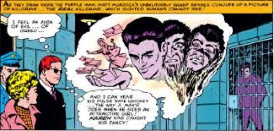 Открытки с Пурпурным Человеком Открытки с Пурпурным Человеком злодеем из комиксов Марвел.  