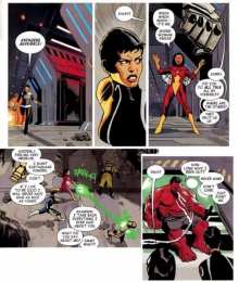 Открытки с Землетрясением  Открытки с Землетрясением Дейзи Джонсон из комиксов Марвел. 