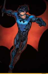 Открытки с Ночекрылым Открытки с Ночекрылым по комиксам ДС скачать бесплатно для детей.