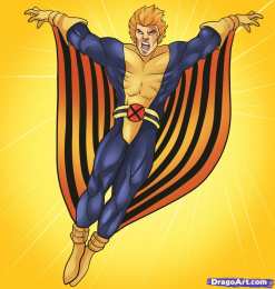 Открытки с Банши Открытки с Банши из Вселенной комиксов Марвел скачать бесплатно.