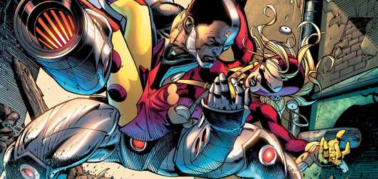 Открытки с Киборгом Открытки с Киборгом из Лиги Справедливости скачать бесплатно.