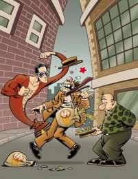 Открытки с Вузи Винксом Открытки с Вузи Винксом из комиксов про Пластичного Человека.