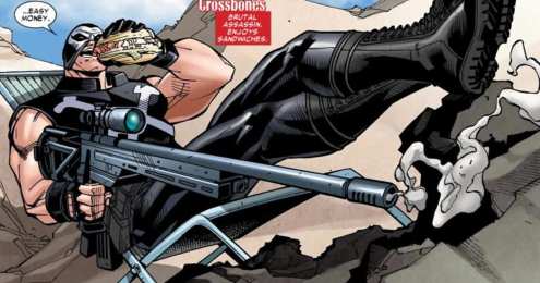 Открытки с Кроссбоунсом Открытки с Кроссбоунсом из комиксов Вселенной Марвел скачать.