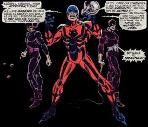 Открытки с Тарантулом Открытки с Тарантулом врагом Человека Паука из комиксов Марвел.