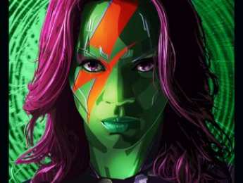 Открытки с Гаморой  Открытки с Гаморой из Стражей Галактики скачать бесплатно.    