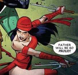 Открытки с Электрой Открытки с Электрой из комиксов Марвел скачать бесплатно.    