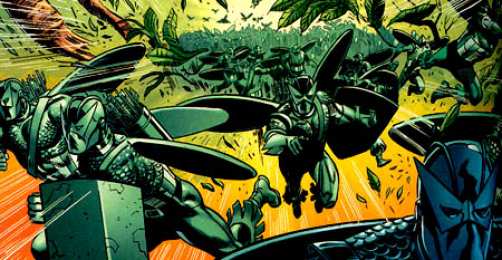 Открытки с Супер - Адаптоидом Открытки с Супер - Адаптоидом врагом Тора из комиксов Марвел.