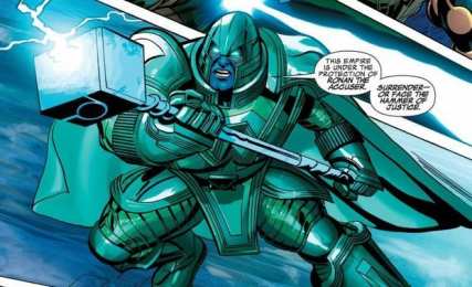 Открытки с Ронаном Обвинителем Открытки с Ронаном Обвинителем из комиксов Марвел скачать.   