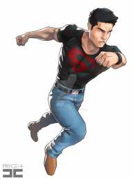 Открытки с Супербоем Открытки с Супербоем из Вселенной ДС скачать бесплатно для детей.