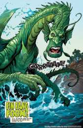 Открытки с Фин Фанг Фумом Открытки с Фин Фанг Фумом водным монстром из комиксов Марвел.