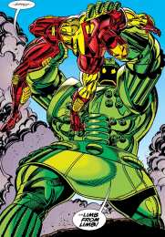 Открытки с Титановым Человеком  Открытки с Титановым Человеком врагом Железного Человека из комиксов.