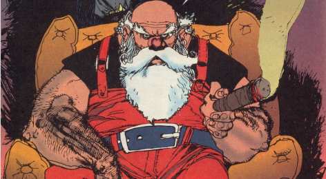 Открытки с Санта Клаусом Открытки с Санта Клаусом из Вселенной ДС скачать бесплатно. 