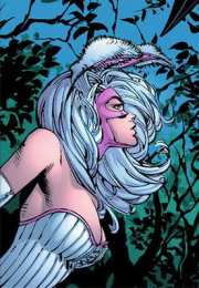 Открытки с Белым Кроликом Открытки со злодейкой из Вселенной комиксов ДС ко Белым Кроликом.