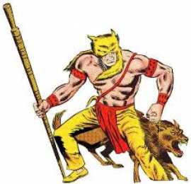 Открытки с Красным Волком Открытки с Красным Волком индейцем супергероем из комиксов. 