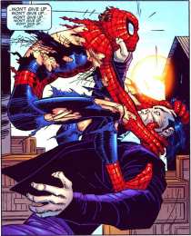 Открытки с Морланом Открытки с Морланом врагом Человека Паука из комиксов Марвел.