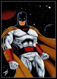 Открытки с Космическим Призраком Открытки с Космическим Призраком из комиксов ДС скачать бесплатно.