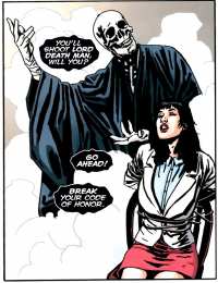 Открытки со Смертью Открытки со Смертью из Вселенной комиксов ДС скачать бесплатно.