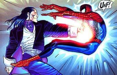 Открытки с Морланом Открытки с Морланом врагом Человека Паука из комиксов Марвел.