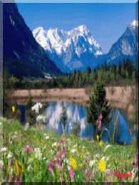 Открытки с горами Открытки с горами скачать бесплатно. Открытки с горами онлайн.