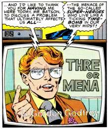 Открытки с Великолепным Годфри Открытки с Великолепным Годфри из Вселенной комиксов ДС скачать.