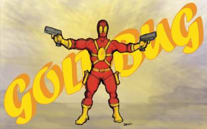 Открытки с Золотым Жуком Открытки с Золотым Жуком из комиксов Вселенной Марвел скачать.