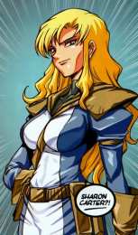 Открытки с Шерон Картер Открытки с Шерон Картер агентом номер 13 из комиксов Марвел.
