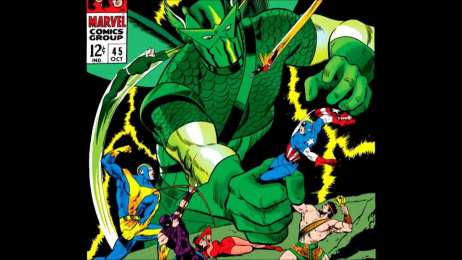 Открытки с Супер - Адаптоидом Открытки с Супер - Адаптоидом врагом Тора из комиксов Марвел.