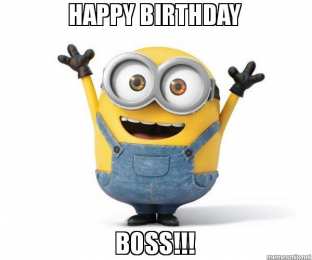 Открытки с днём рождения начальнику Открытки на день рождения боссу