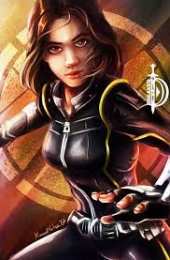 Открытки с Землетрясением  Открытки с Землетрясением Дейзи Джонсон из комиксов Марвел. 