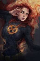 Открытки с Джин Грей Открытки с Джин Грей скачать бесплатно. Открытки с Джин Грей для детей.