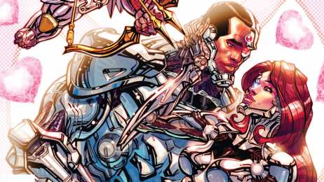 Открытки с Киборгом Открытки с Киборгом из Лиги Справедливости скачать бесплатно.