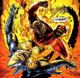 Открытки с Орионом Открытки с Орионом врагом Супермэна скачать бесплатно.      