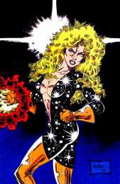 Открытки с Новой Открытки с Новой Френки Рэй из комиксов Вселенной Марвел.   