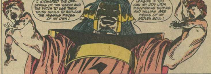 Открытки с Мастером Пандемониумом Открытки с Мастером Пандемониумом из комиксов Вселенной Марвел.