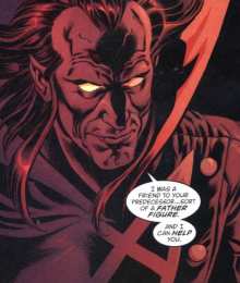 Открытки с Мефисто Открытки с Мефисто суперзлодеем из Вселенной комиксов Марвел.