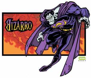 Открытки с Биззарро Открытки с Биззарро из комиксов Вселенной ДС скачать бесплатно.