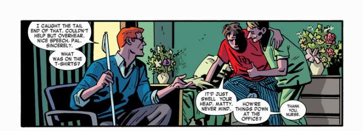 Открытки с Фрэнклином Фогги Нельсоном Открытки с Фрэнклином Фогги Нельсоном из комиксов от Марвел.