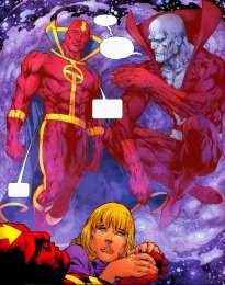 Открытки с Красным Торнадо Открытки с Красным Торнадо скачать бесплатно по комиксам ДС.