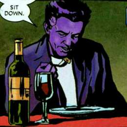 Открытки с Пурпурным Человеком Открытки с Пурпурным Человеком злодеем из комиксов Марвел.  