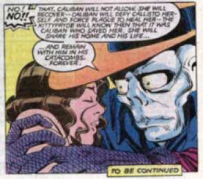 Открытки с Калибаном Открытки с Калибаном злодеем из комиксов Вселенной Марвел.    