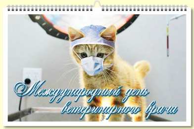 Открытки с Международным днём ветеринара Открытки с Международным днём ветеринара скачать бесплатно.