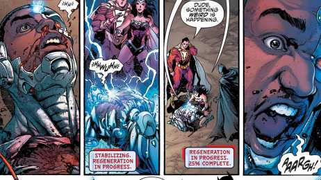 Открытки с Киборгом Открытки с Киборгом из Лиги Справедливости скачать бесплатно.