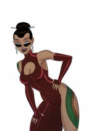 Открытки с Рулеткой Открытки с Рулеткой из комиксов Вселенной ДС скачать бесплатно.