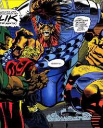 Открытки с Уликом Открытки со зверем из комиксов Вселенной Марвел Уликом скачать.