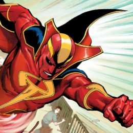 Открытки с Красным Торнадо Открытки с Красным Торнадо скачать бесплатно по комиксам ДС.