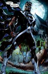 Открытки с Некроном Открытки с Некроном страшным злодеем из комиксов ДС скачать.